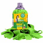Rezerva mop Brilli, microfibra, marime L, Green