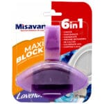 Display Odorizant toaleta Misavan Maxi Block Lavander 10 buc/display - imagine 2