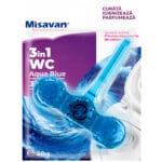 Odorizant toaleta Misavan Aqua Blue 3D 40g