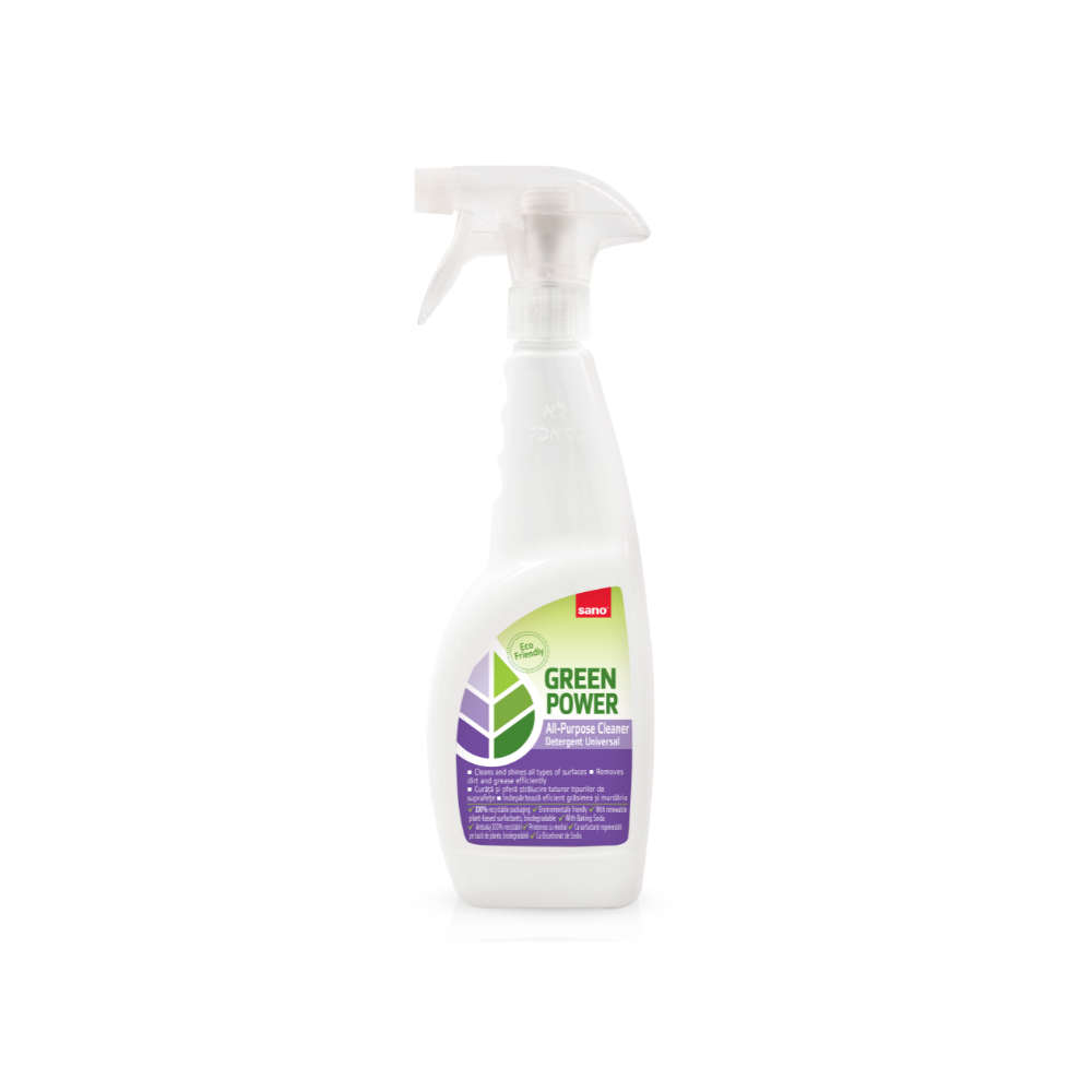 SANO GREEN POWER SUPR UNIV 750ML 7290108351743 🌱 Sano Green Power – Detergent universal - imagine 1