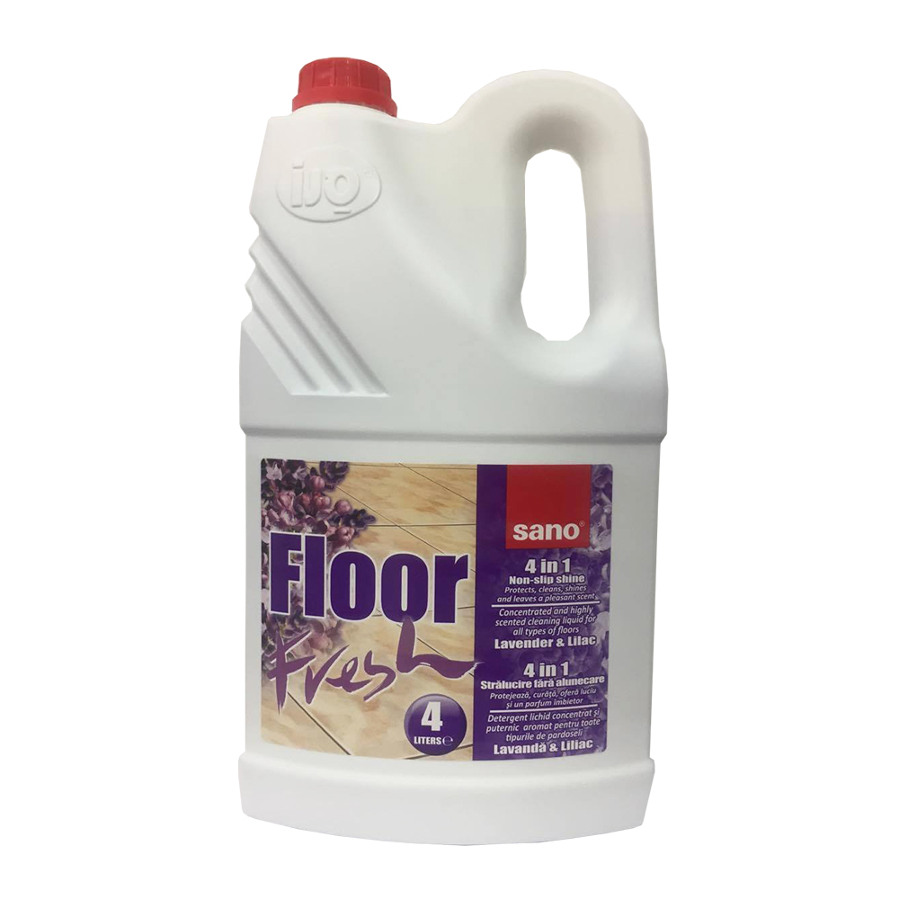 SANO FLOOR FRESH LILAC 4L 7290014005570 Sano Floor Fresh 4 L Lavandă și Liliac - imagine 1