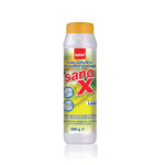 Sano X Pudră  Cu parfum  de lămâie.